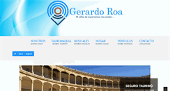 Desktop Screenshot of gerardoroa.com